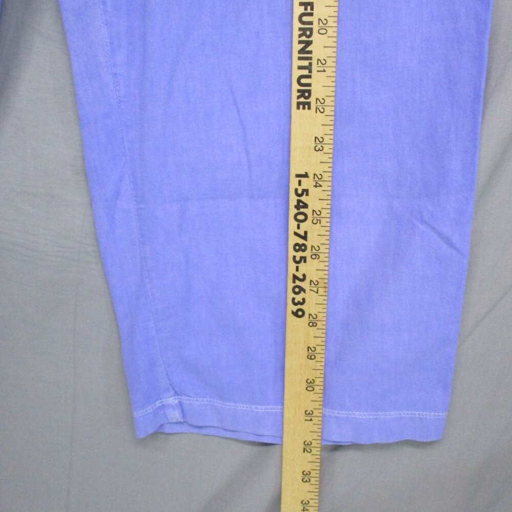 Fresh Produce Wide Leg Gaucho Pants Blue Women Size | L - Picture 4 of 8